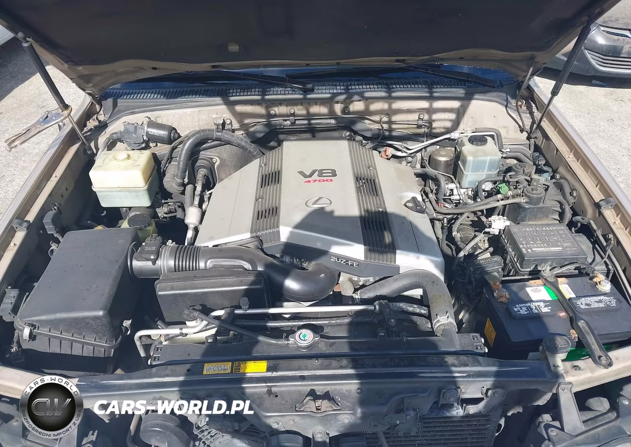 2000 Lexus Lx 470 VIN:JT6HT00WXY0078254 - 10