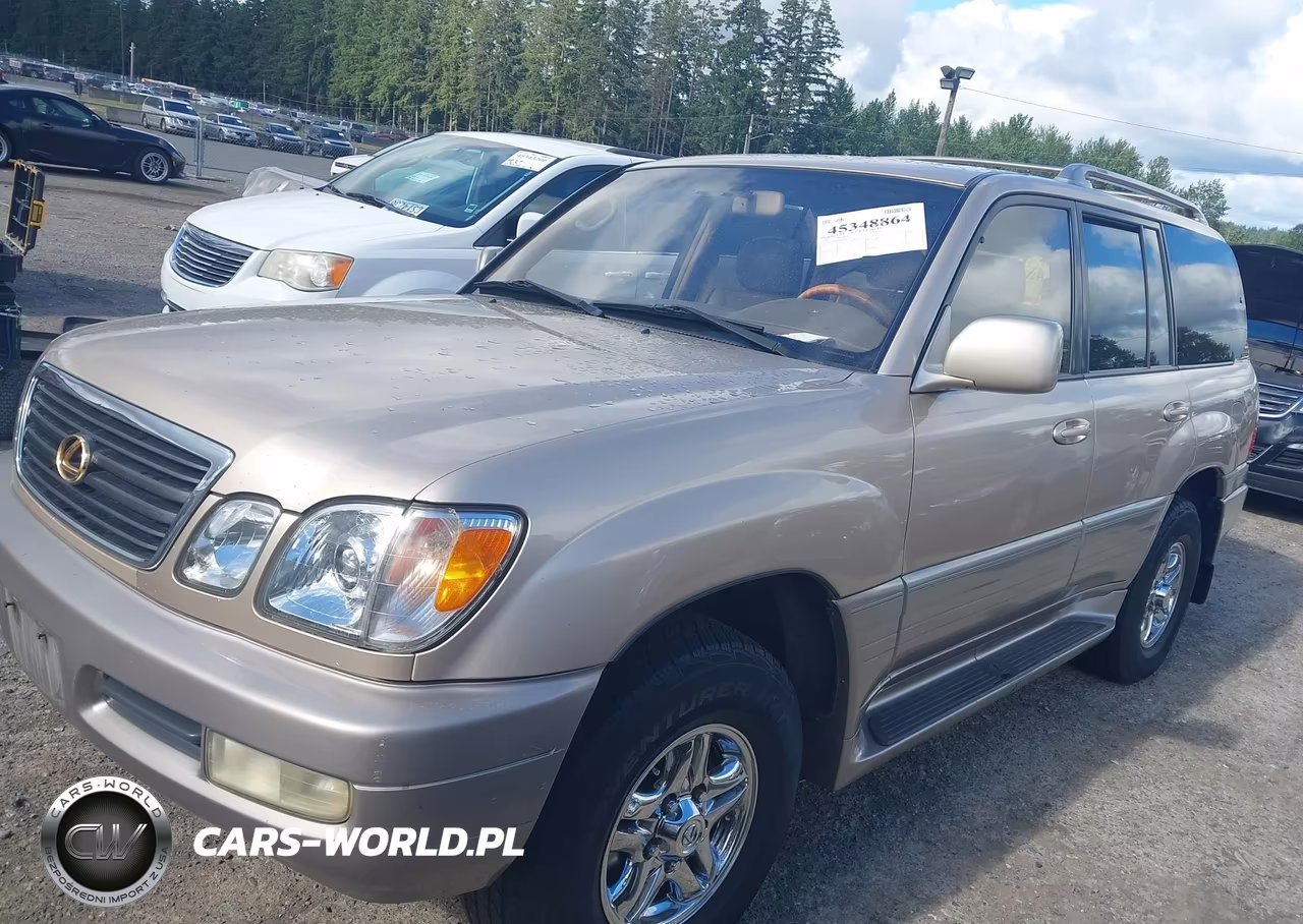 2000 Lexus Lx 470 VIN:JT6HT00WXY0078254 - 2