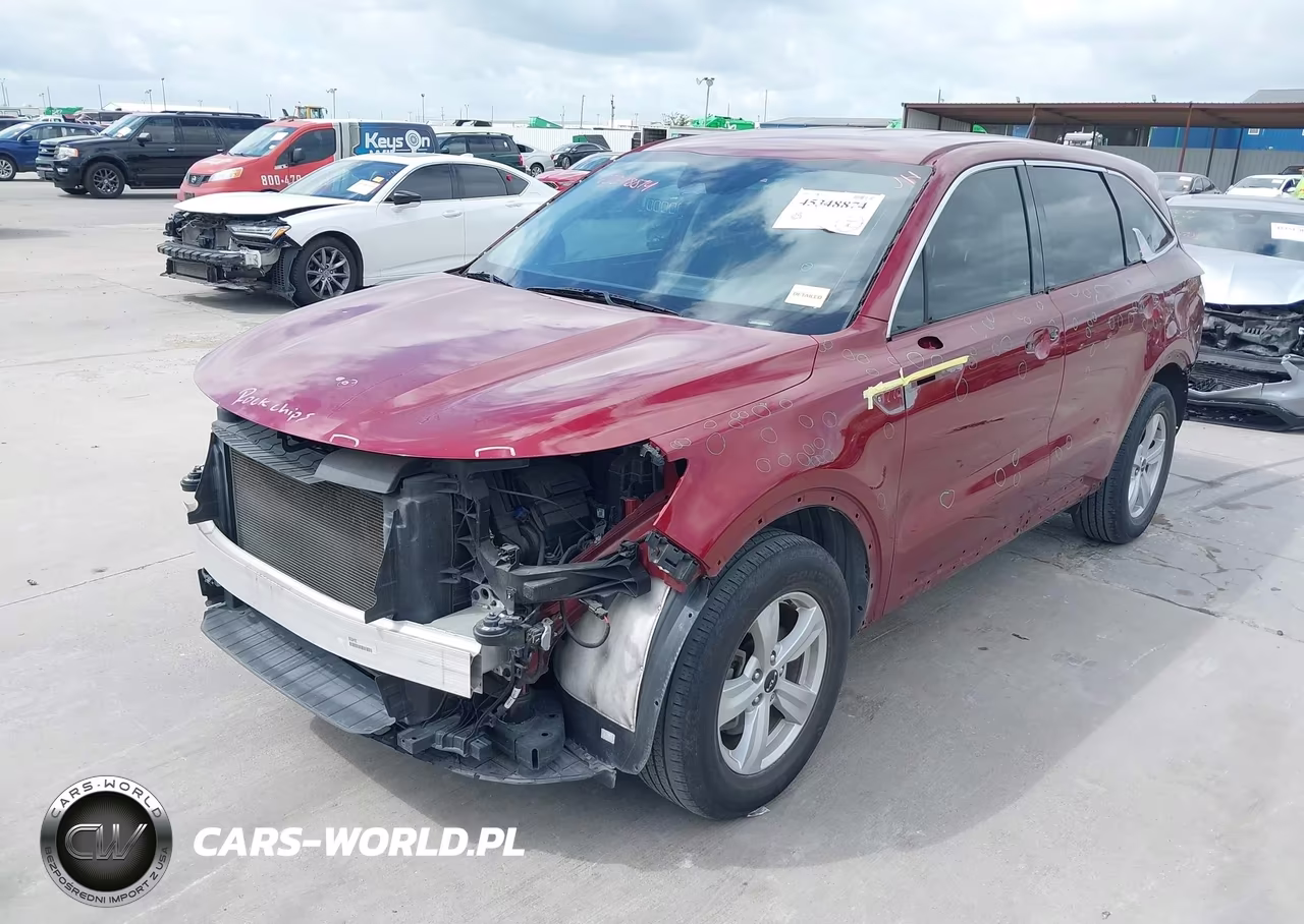 2022 Kia Sorento Lx VIN:5XYRG4LC9NG092954 - 2