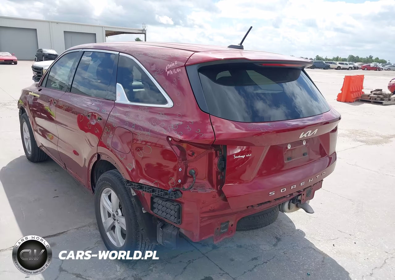 2022 Kia Sorento Lx VIN:5XYRG4LC9NG092954 - 3