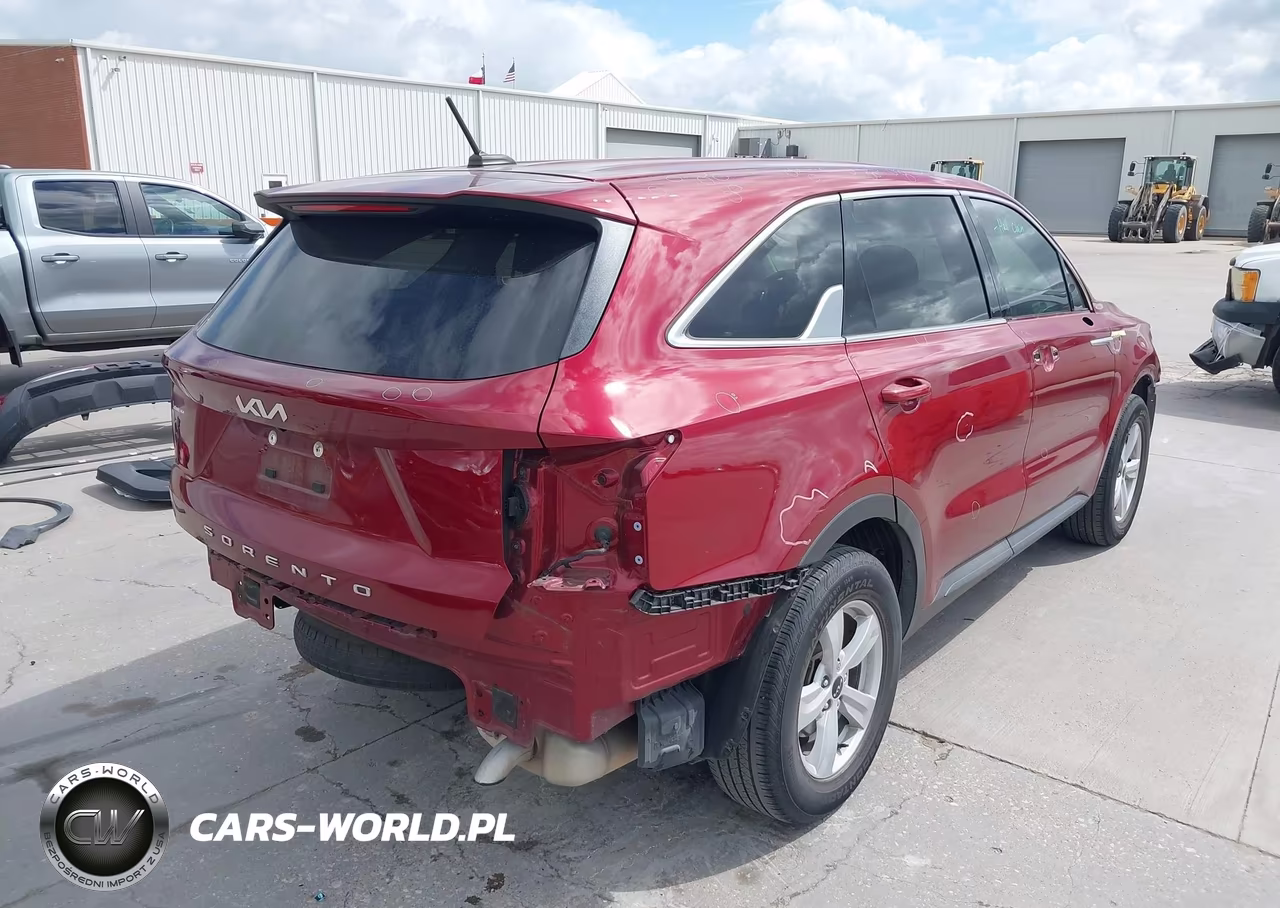 2022 Kia Sorento Lx VIN:5XYRG4LC9NG092954 - 4