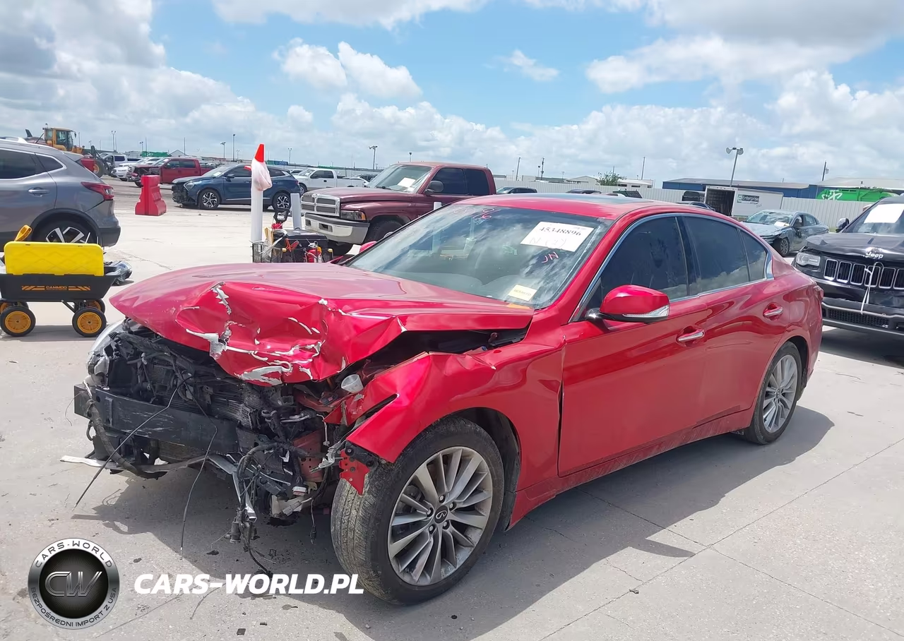 2021 Infiniti Q50 Luxe VIN:JN1EV7BP3MM701370 - 2