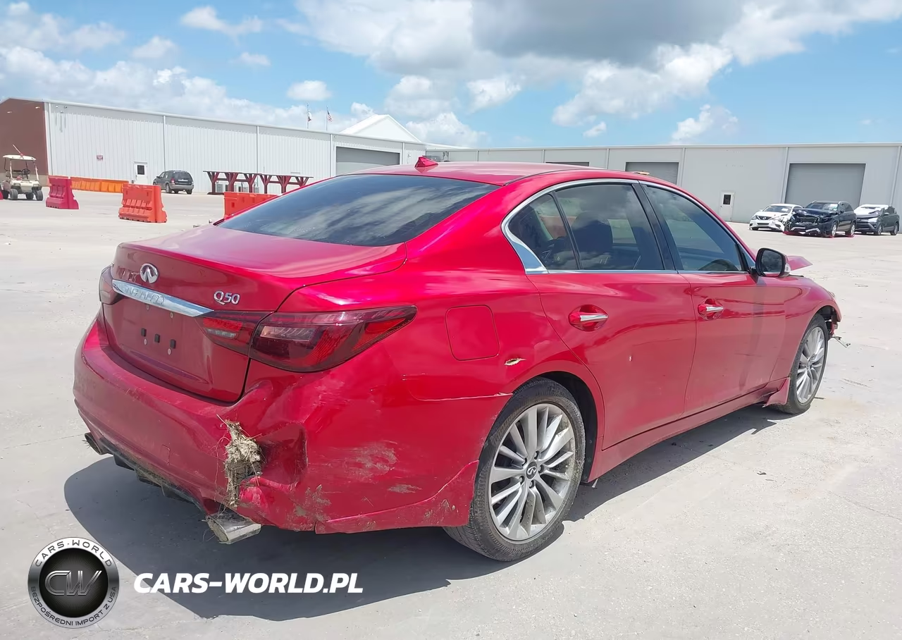 2021 Infiniti Q50 Luxe VIN:JN1EV7BP3MM701370 - 4