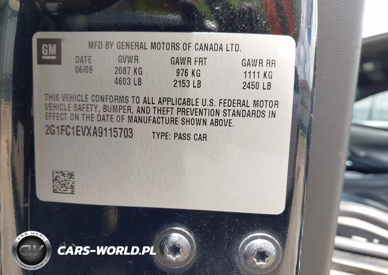 2010 Chevrolet Camaro 2Lt VIN:2G1FC1EVXA9115703 - 9