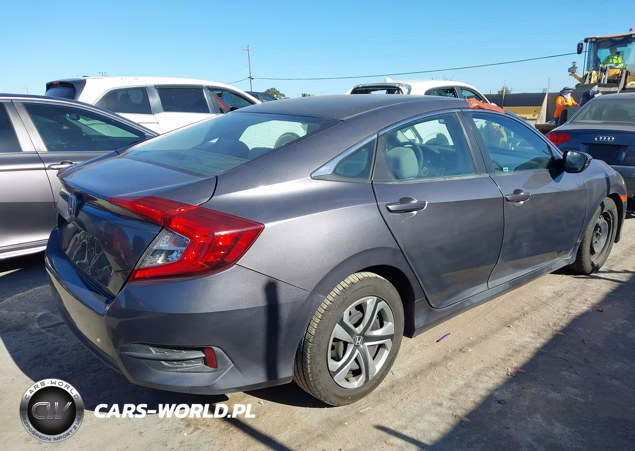 2017 Honda Civic Lx VIN:19XFC2F51HE207659 - 4