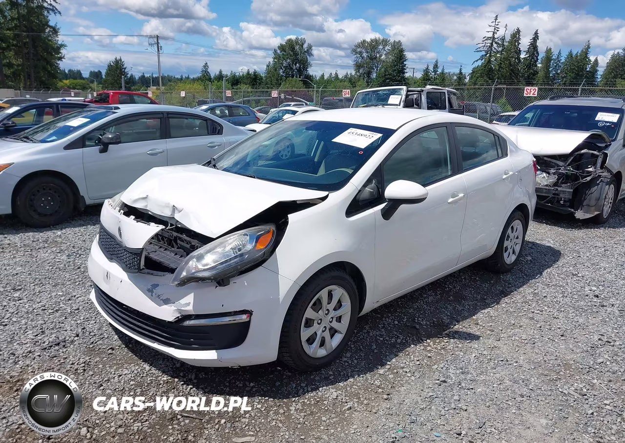 2016 Kia Rio Lx VIN:KNADM4A32G6531825 - 2