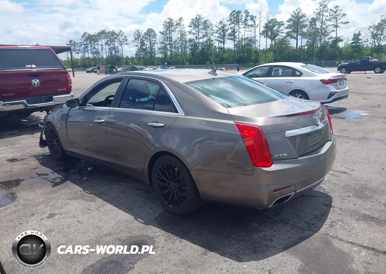 2014 Cadillac Cts Luxury VIN:1G6AR5SX9E0164231 - 3