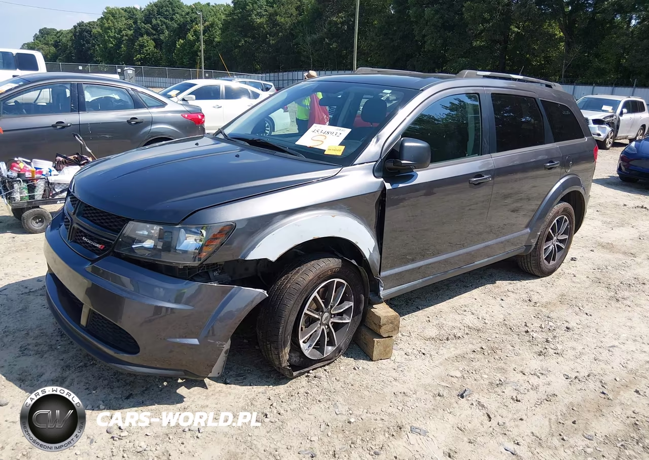 2018 Dodge Journey Se VIN:3C4PDCABXJT294256 - 2