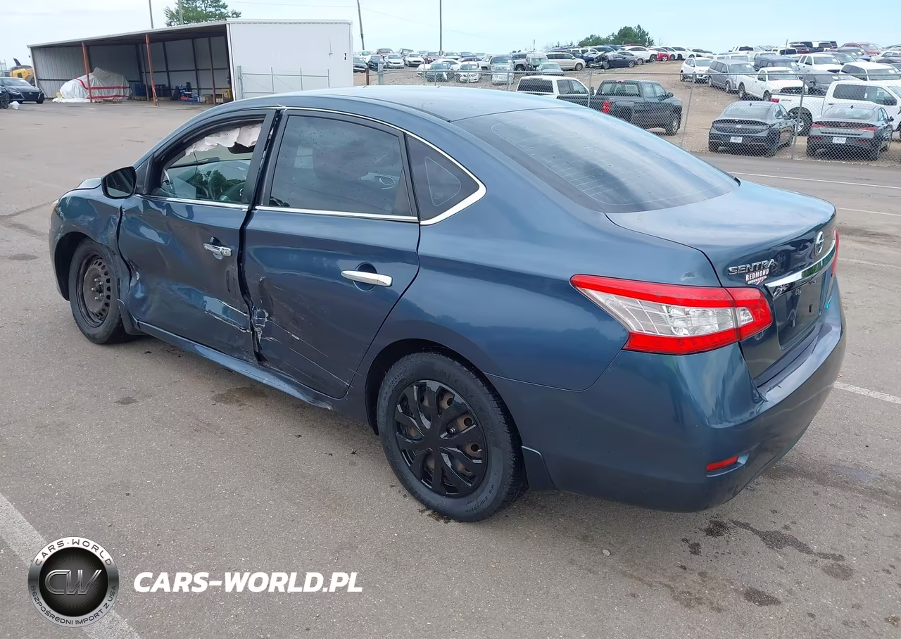 2014 Nissan Sentra S VIN:1N4AB7AP6EN854994 - 3
