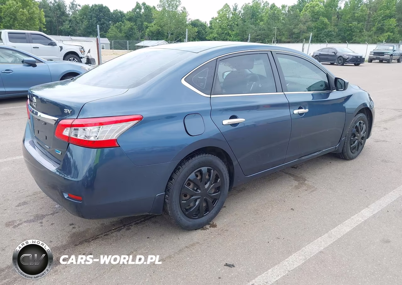 2014 Nissan Sentra S VIN:1N4AB7AP6EN854994 - 4