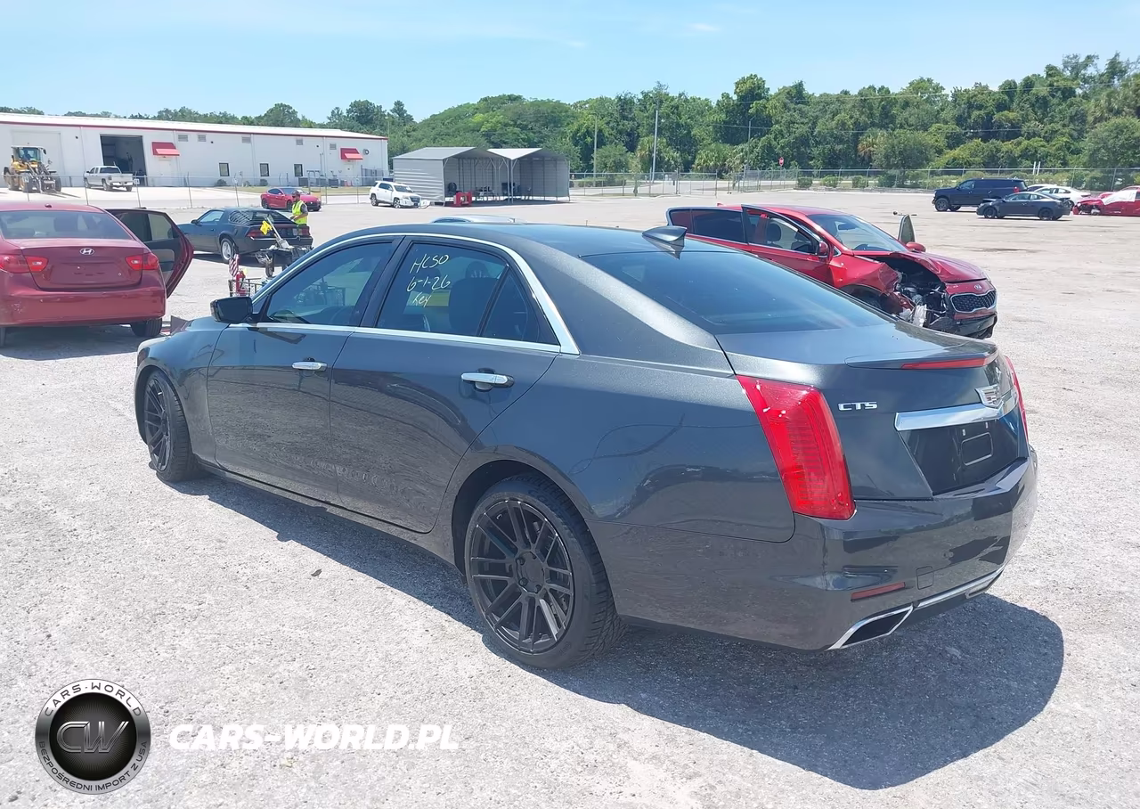 2016 Cadillac Cts Luxury Collection VIN:1G6AR5SX1G0107654 - 3