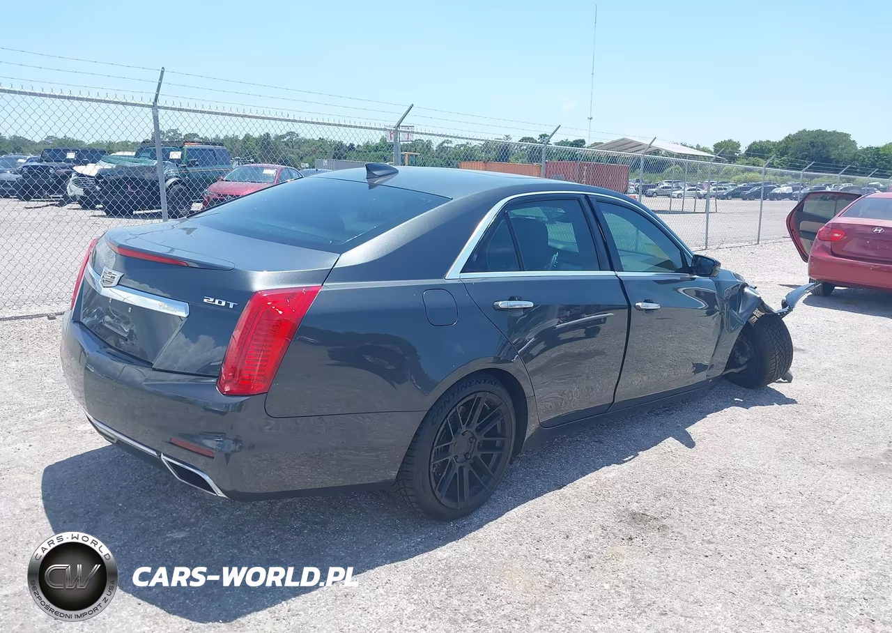 2016 Cadillac Cts Luxury Collection VIN:1G6AR5SX1G0107654 - 4