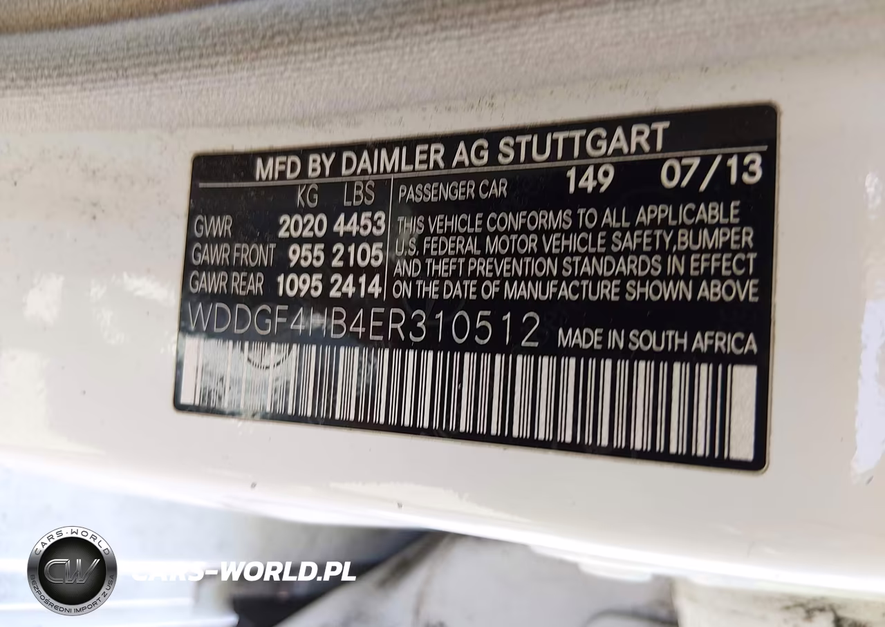 2014 Mercedes-Benz C 250 Luxury VIN:WDDGF4HB4ER310512 - 9