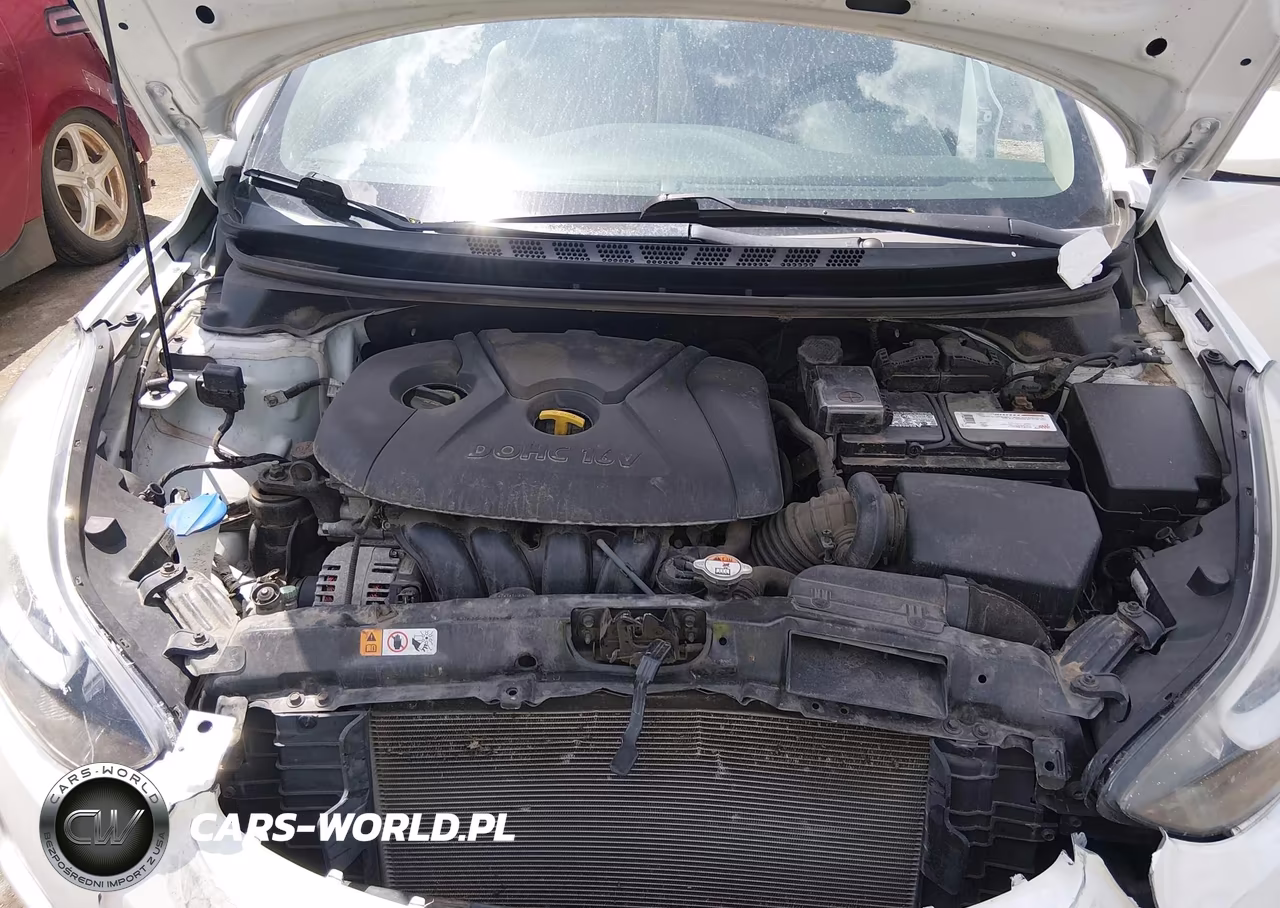 2014 Hyundai Elantra Se VIN:5NPDH4AE2EH482461 - 10