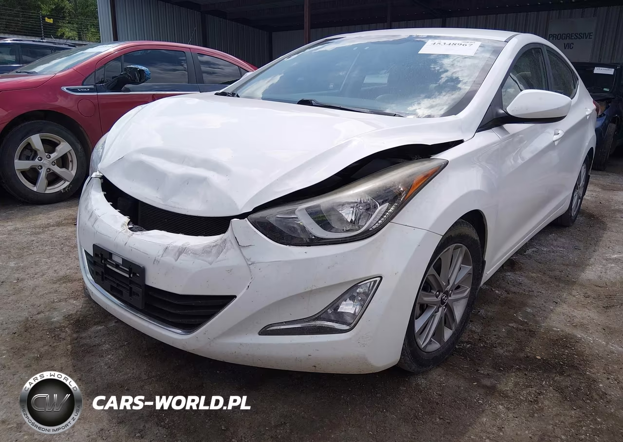 2014 Hyundai Elantra Se VIN:5NPDH4AE2EH482461 - 2