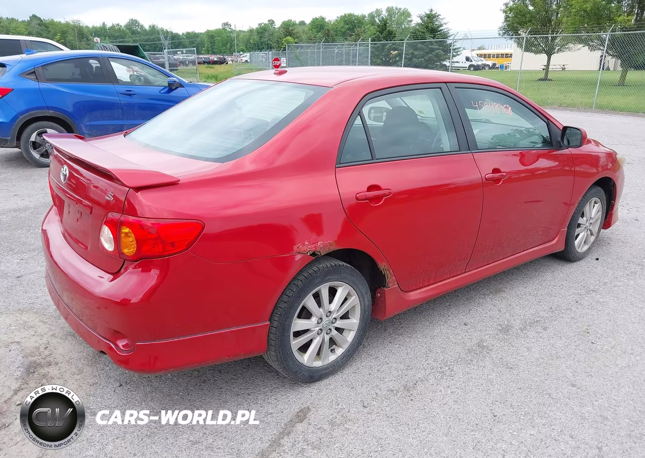2009 Toyota Corolla S VIN:2T1BU40E69C102308 - 4