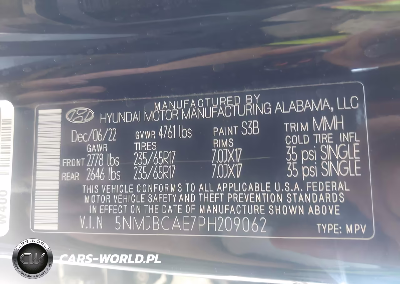 2023 Hyundai Tucson Sel VIN:5NMJBCAE7PH209062 - 9