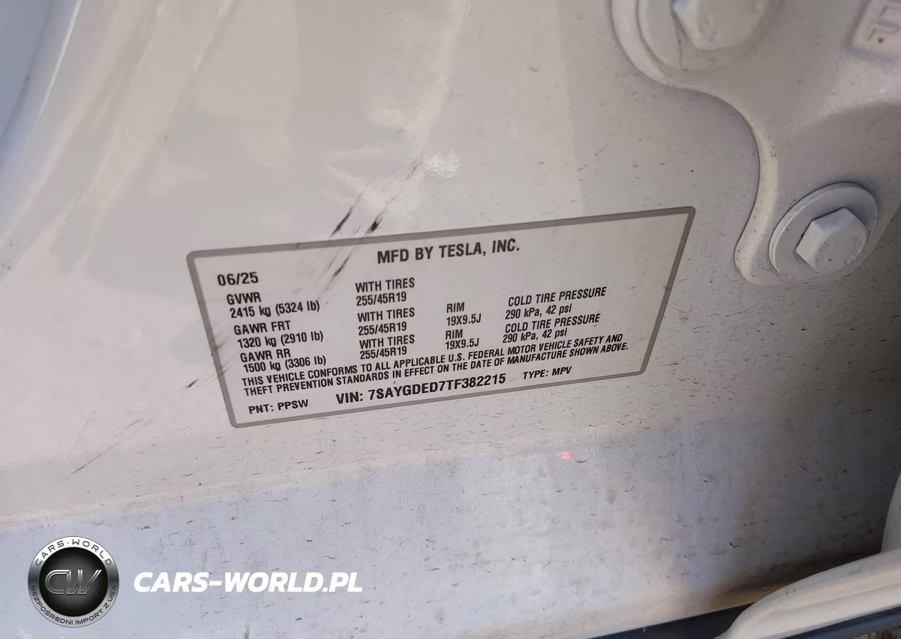 2026 Tesla Model Y Premium Rear-Wheel Drive-Rear-Wheel Drive VIN:7SAYGDED7TF382215 - 9