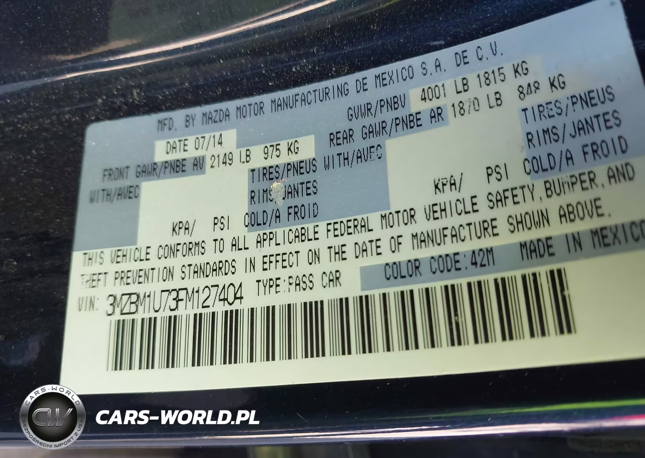 2015 Mazda Mazda3 I Sport VIN:3MZBM1U73FM127404 - 9