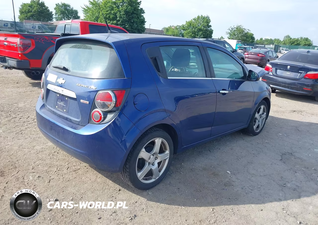 2014 Chevrolet Sonic Ltz Auto VIN:1G1JE6SBXE4217569 - 4
