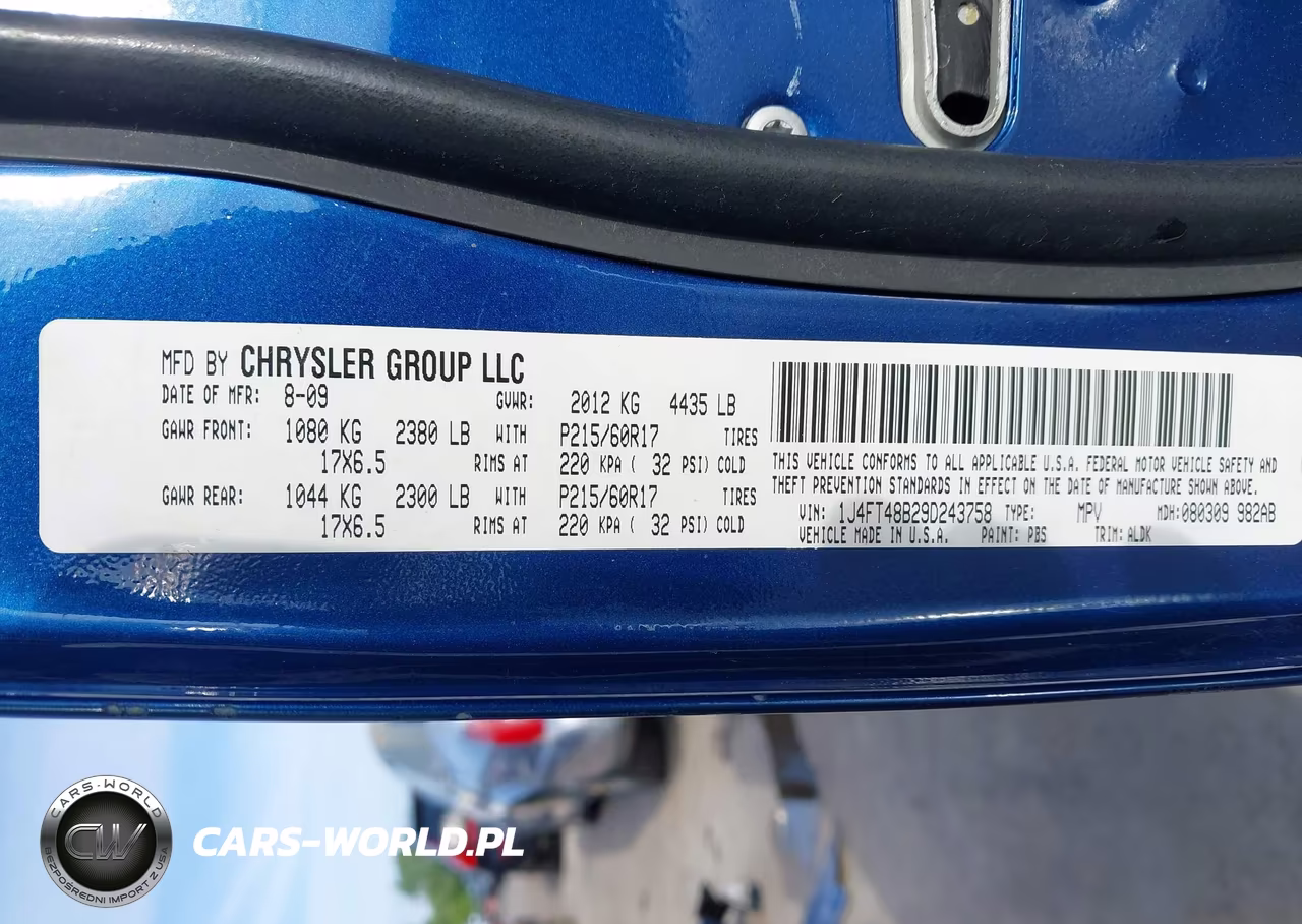 2009 Jeep Patriot Limited VIN:1J4FT48B29D243758 - 9
