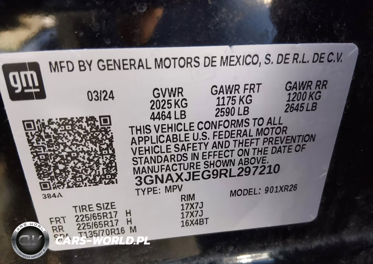 2024 Chevrolet Equinox Fwd 2Fl VIN:3GNAXJEG9RL297210 - 9