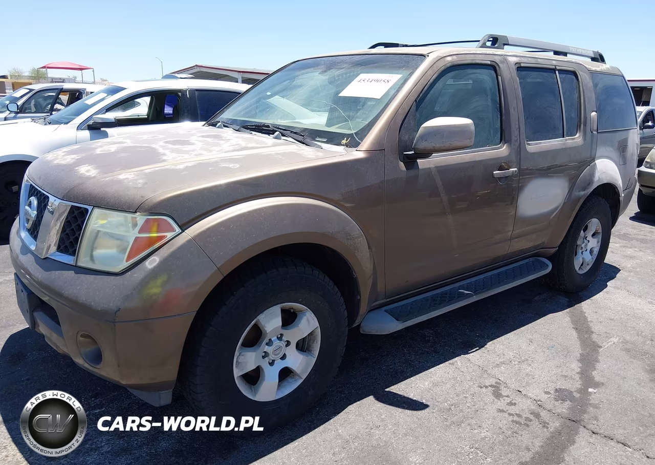 2005 Nissan Pathfinder Se VIN:5N1AR18W35C744783 - 2
