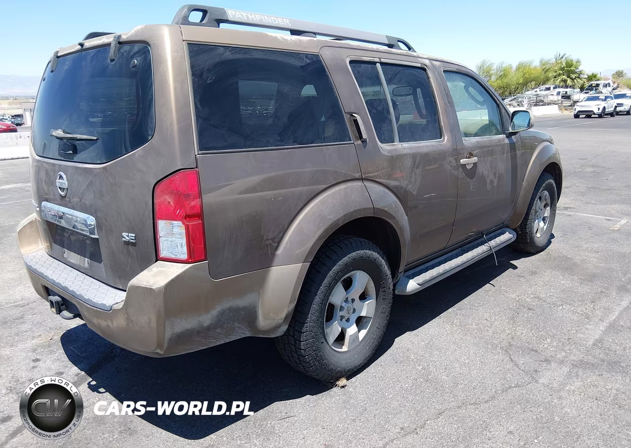 2005 Nissan Pathfinder Se VIN:5N1AR18W35C744783 - 4