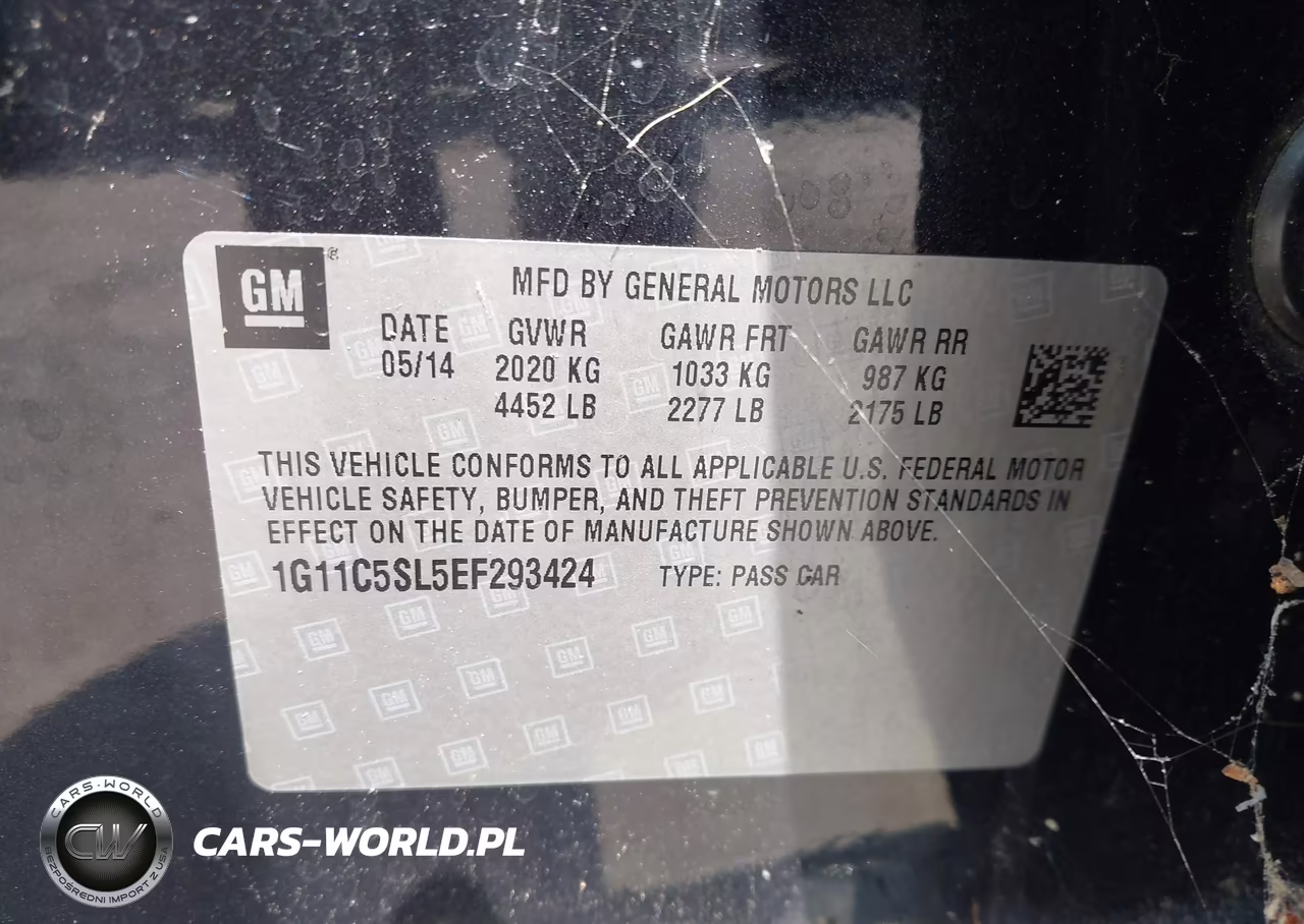 2014 Chevrolet Malibu 1Lt VIN:1G11C5SL5EF293424 - 9