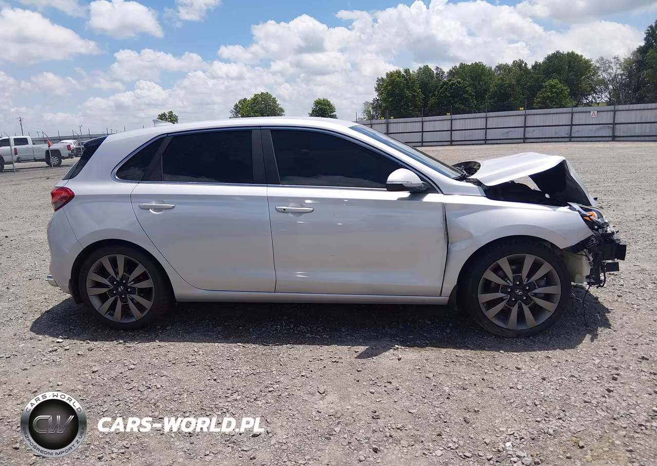 2018 Hyundai Elantra Gt Sport VIN:KMHH55LC9JU039411 - 12