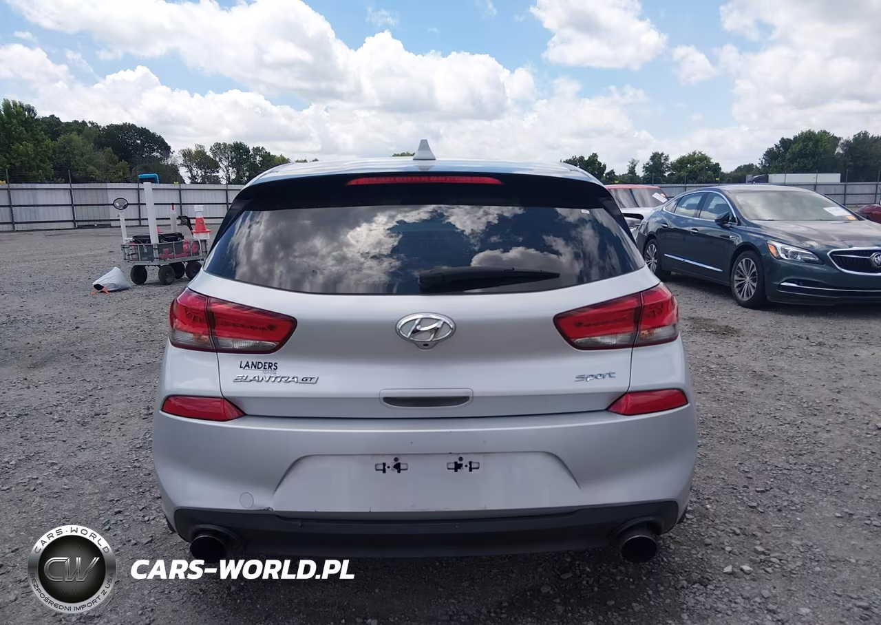 2018 Hyundai Elantra Gt Sport VIN:KMHH55LC9JU039411 - 15