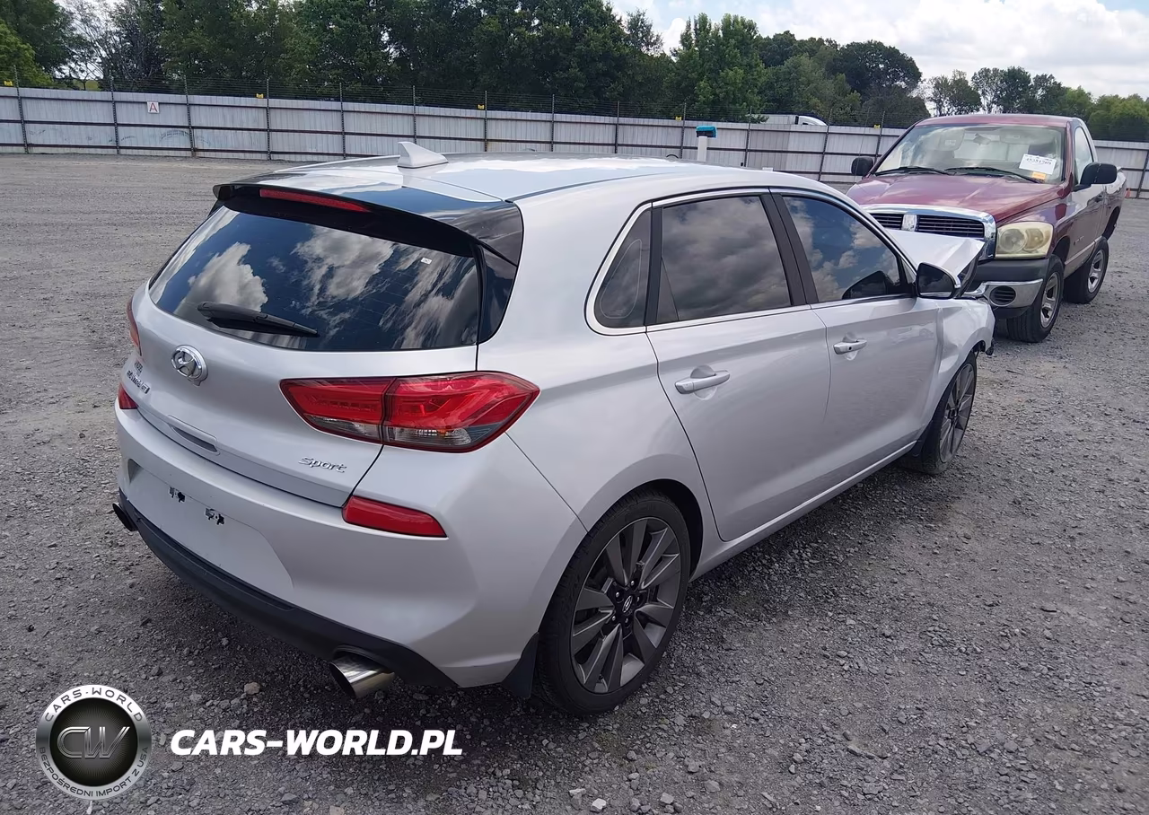 2018 Hyundai Elantra Gt Sport VIN:KMHH55LC9JU039411 - 4