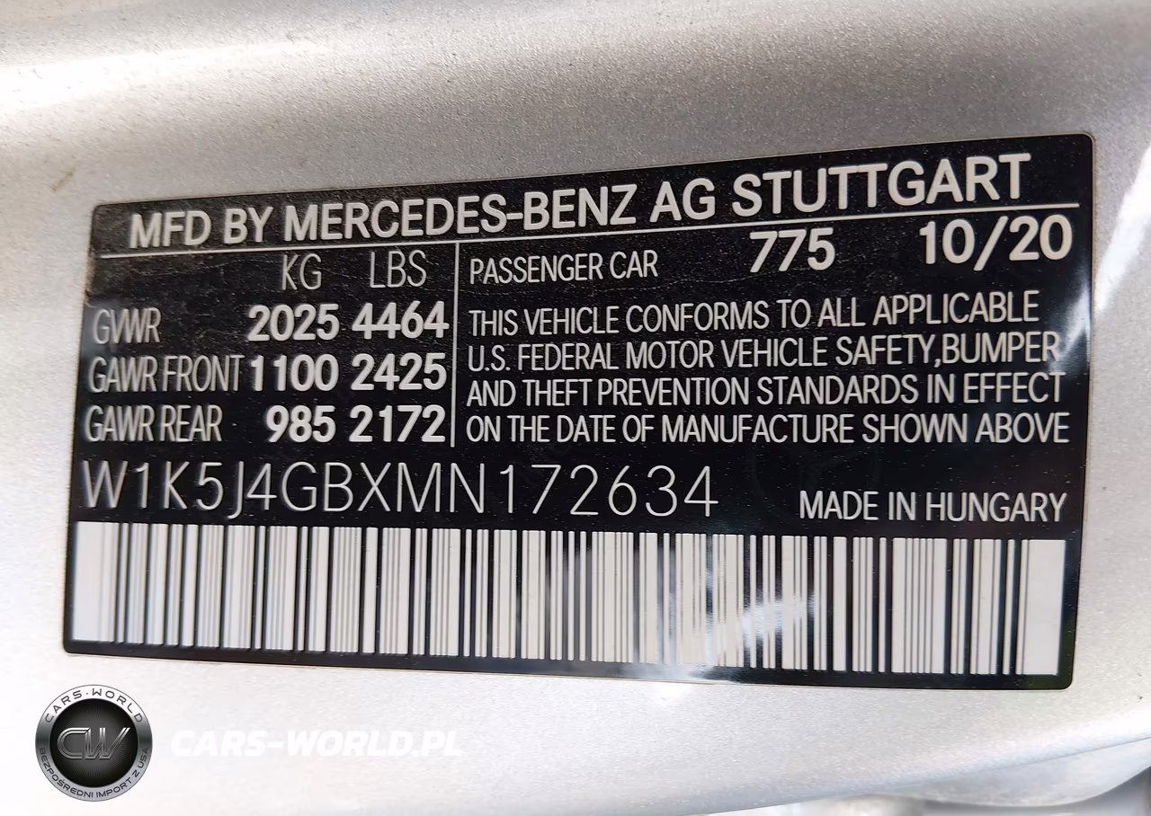 2021 Mercedes-Benz Cla 250 VIN:W1K5J4GBXMN172634 - 9