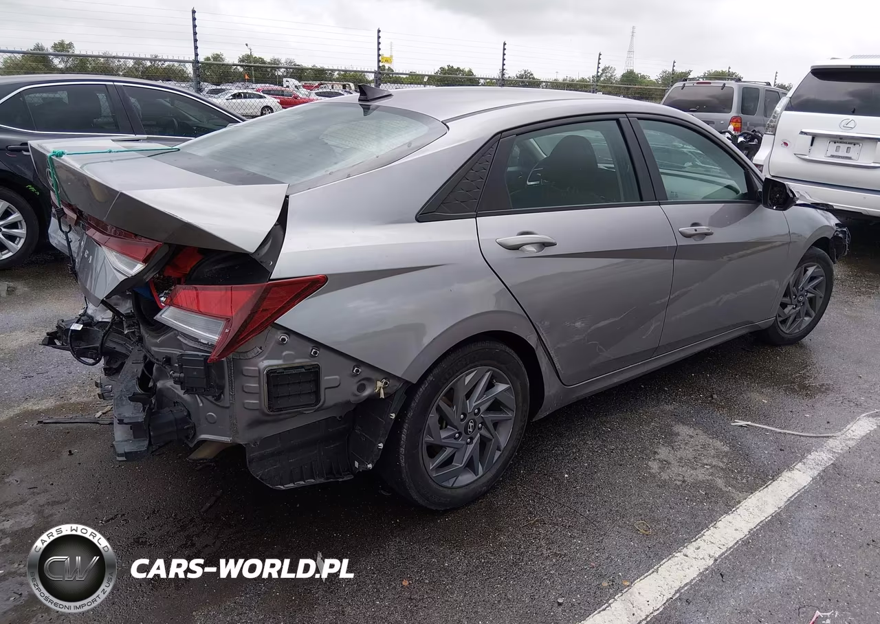 2024 Hyundai Elantra Sel VIN:KMHLM4DG1RU657455 - 4