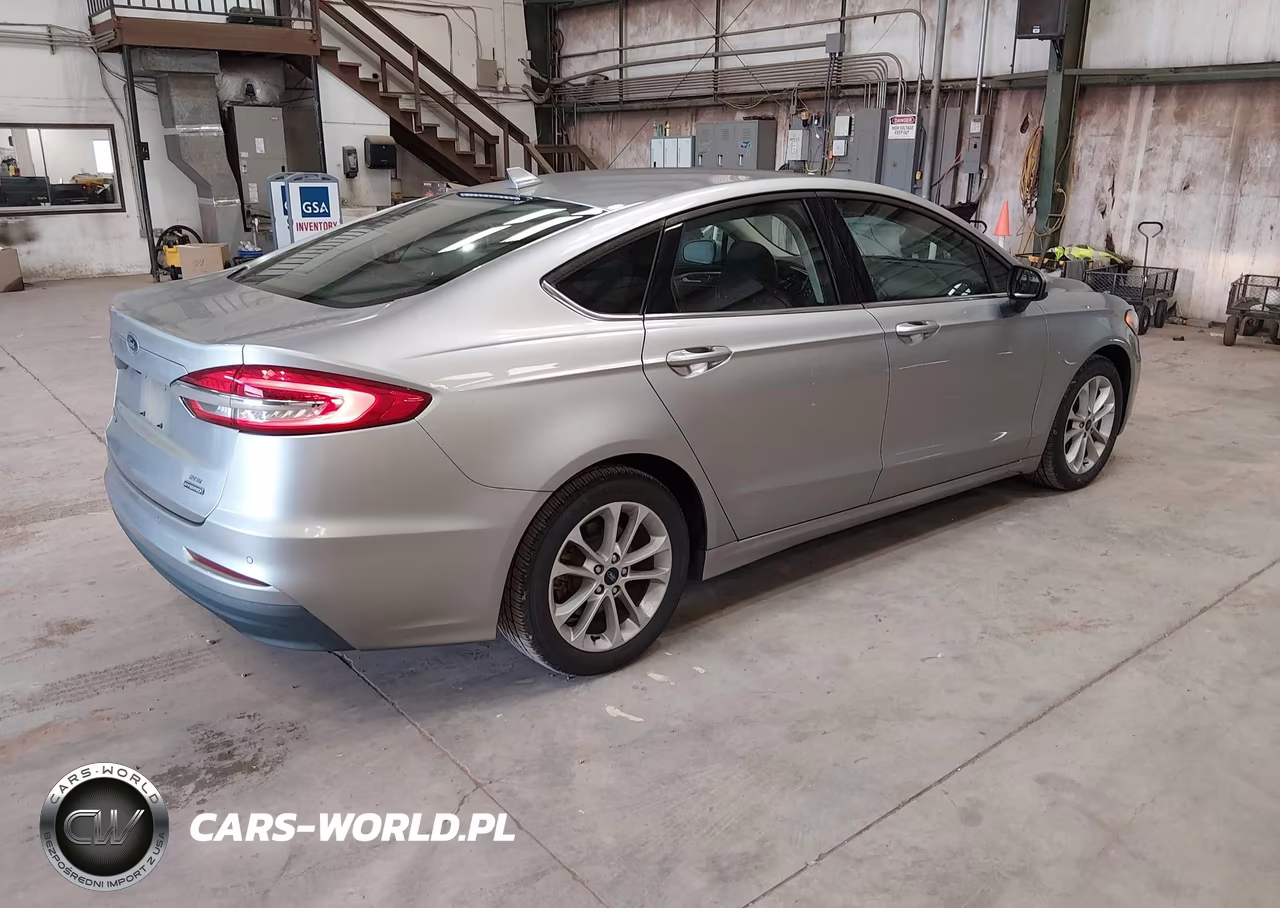 2020 Ford Fusion Hybrid Se VIN:3FA6P0LU4LR224256 - 4