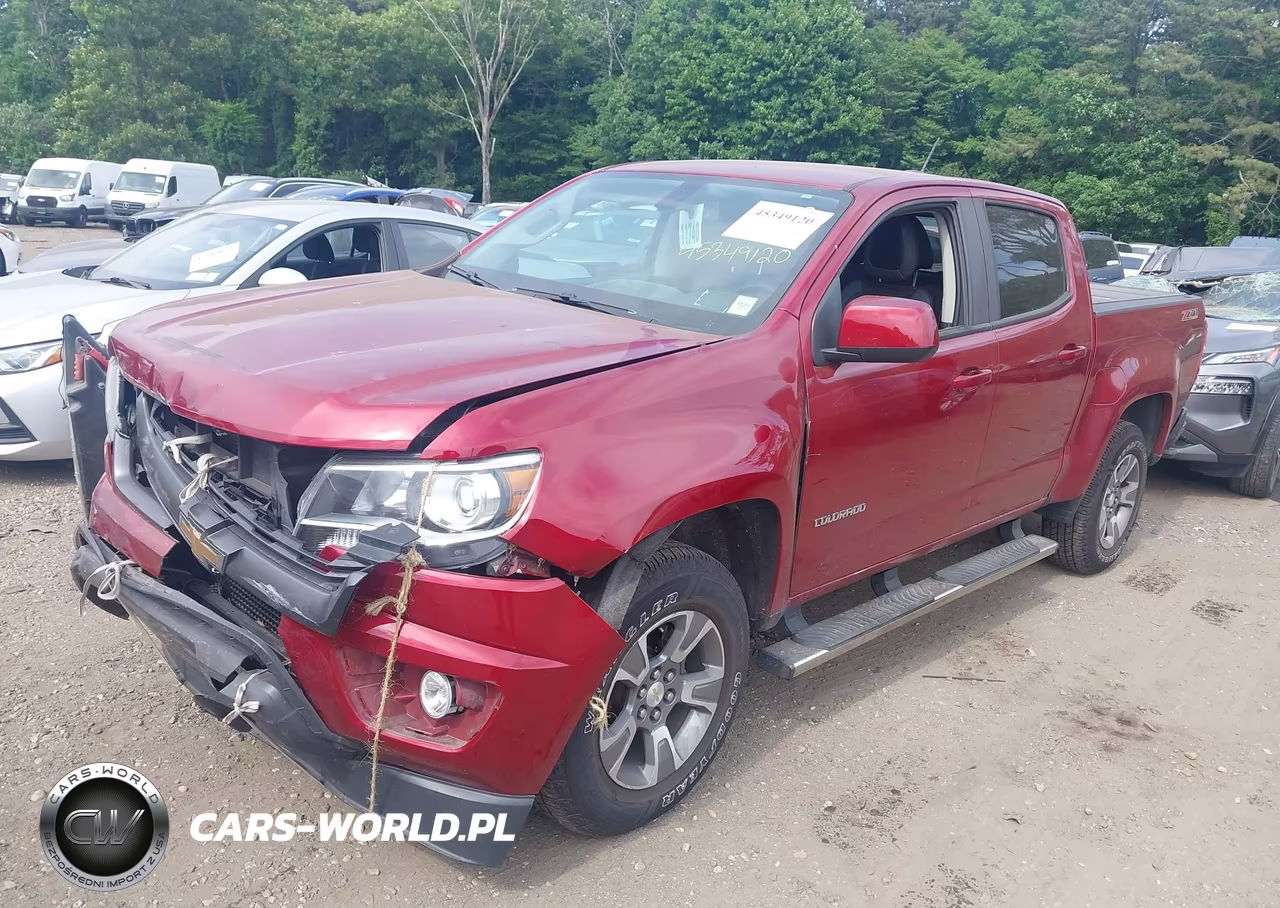 2018 Chevrolet Colorado 4Wd Z71 VIN:1GCGTDEN5J1181903 - 2