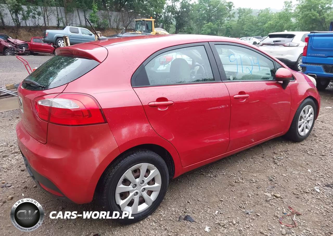 2012 Kia Rio5 Lx VIN:KNADM5A30C6014653 - 4