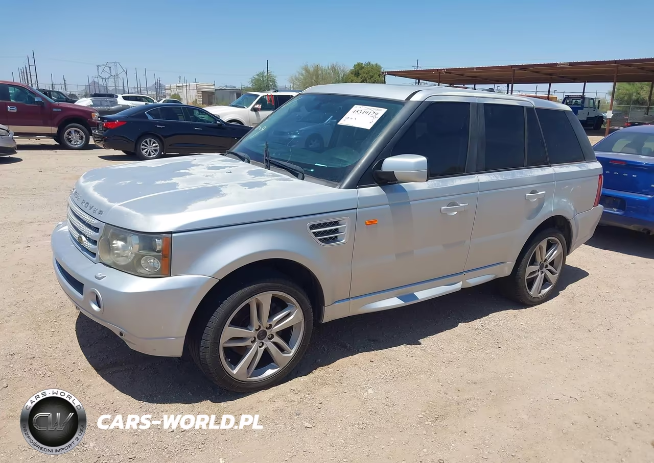2008 Land Rover Range Rover Sport Hse VIN:SALSK25428A120116 - 2