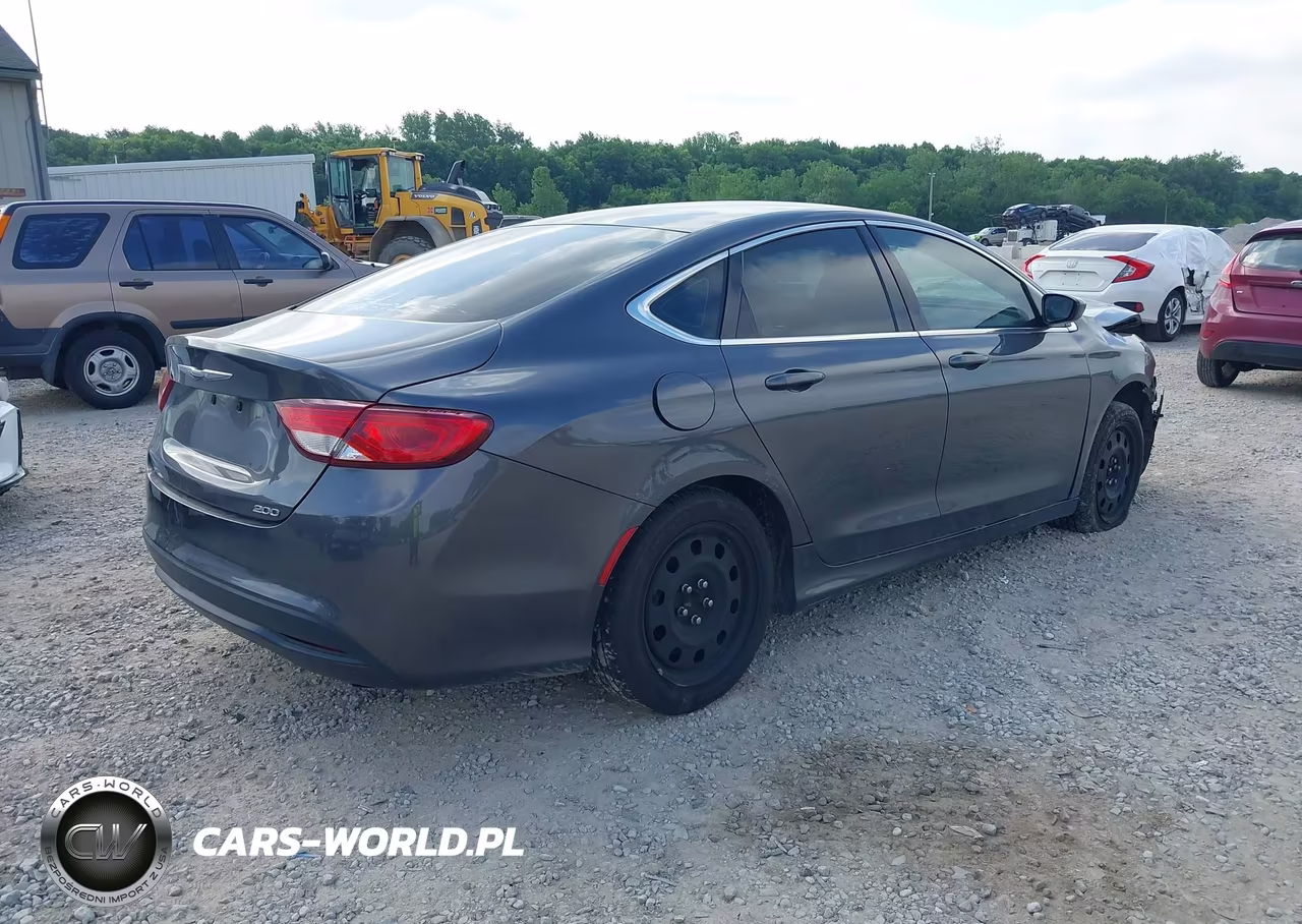 2016 Chrysler 200 Lx VIN:1C3CCCFB8GN167366 - 4