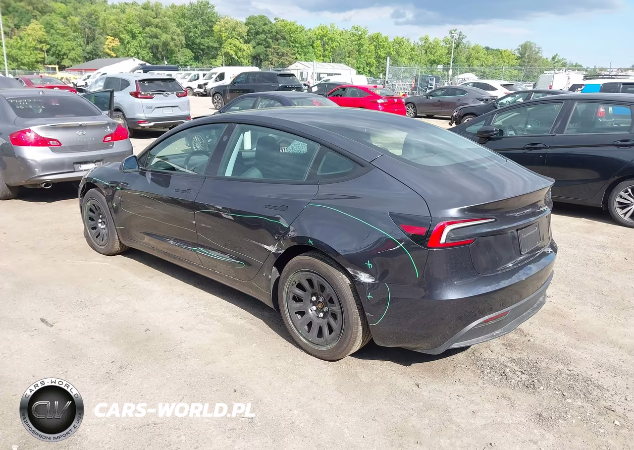 2026 Tesla Model 3 Premium Rear-Wheel Drive-Rear-Wheel Drive VIN:5YJ3E1EA5TF148186 - 3
