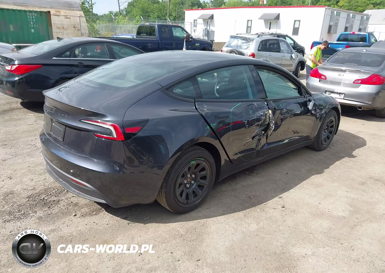 2026 Tesla Model 3 Premium Rear-Wheel Drive-Rear-Wheel Drive VIN:5YJ3E1EA5TF148186 - 4