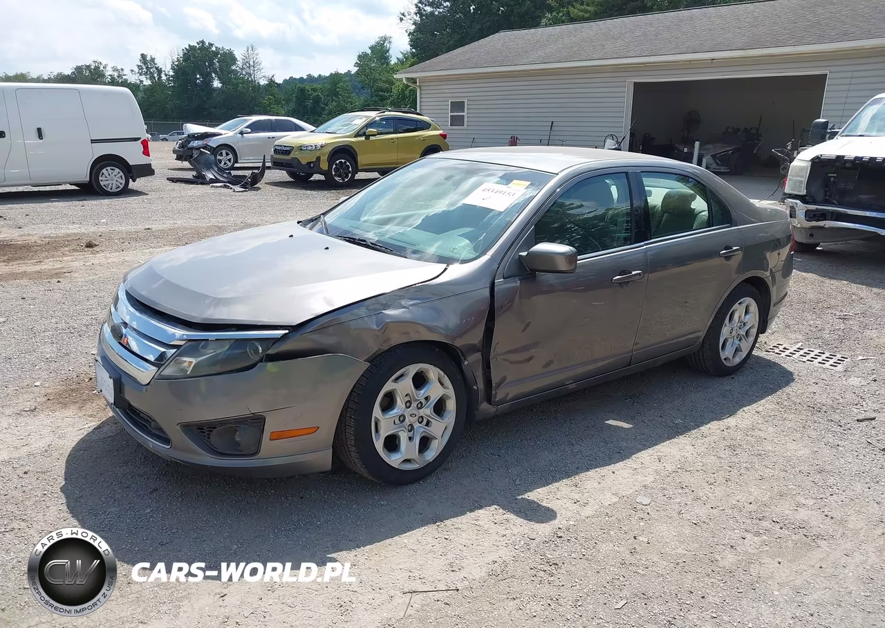 2010 Ford Fusion Se VIN:3FAHP0HA0AR396076 - 2