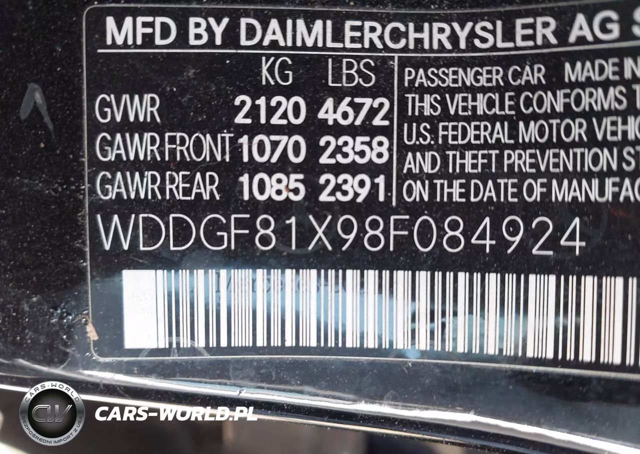 2008 Mercedes-Benz C 300 Luxury 4Matic-Sport 4Matic VIN:WDDGF81X98F084924 - 9