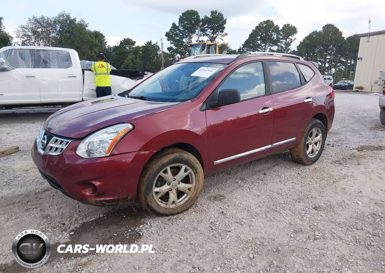 2011 Nissan Rogue Sv VIN:JN8AS5MT8BW154489 - 2
