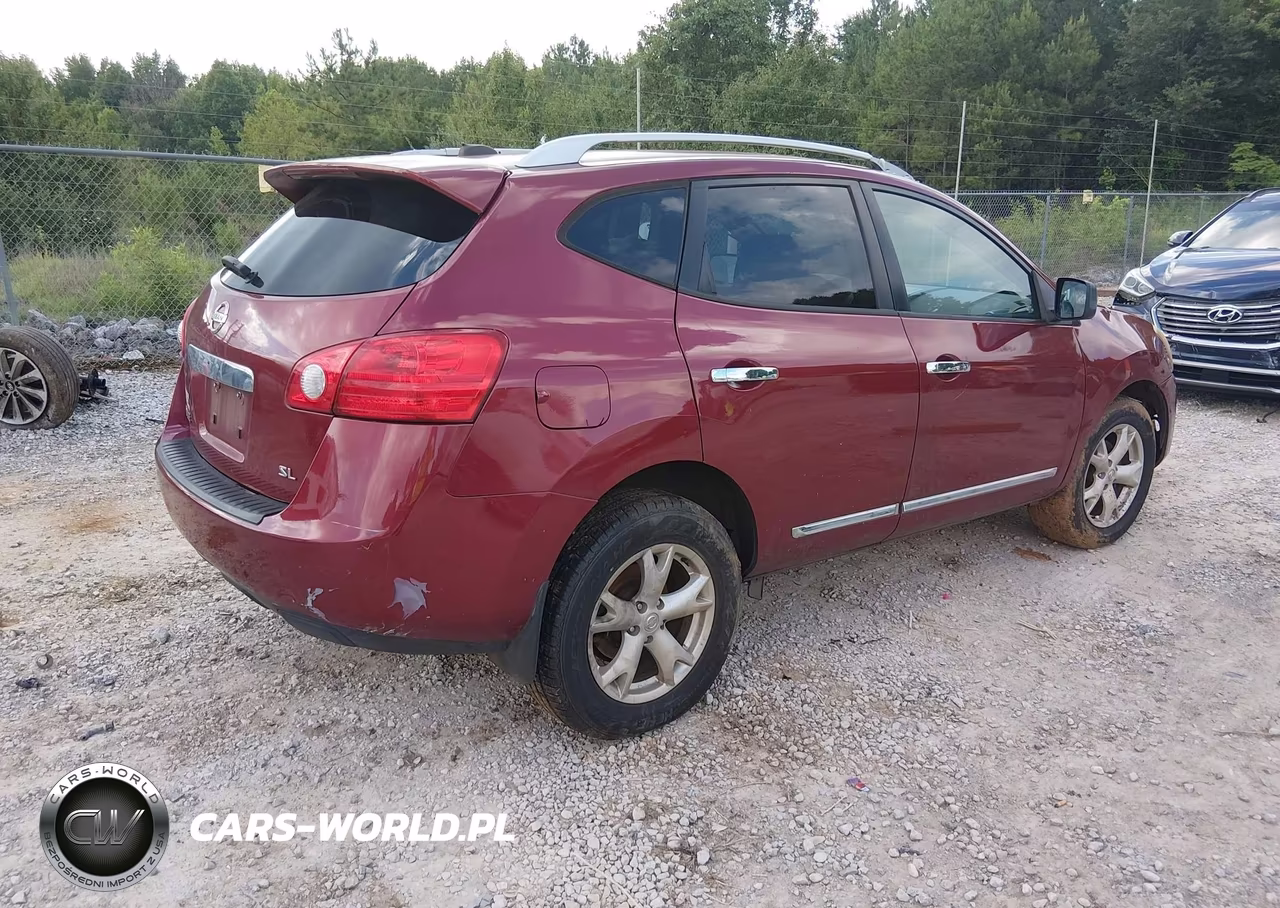 2011 Nissan Rogue Sv VIN:JN8AS5MT8BW154489 - 4