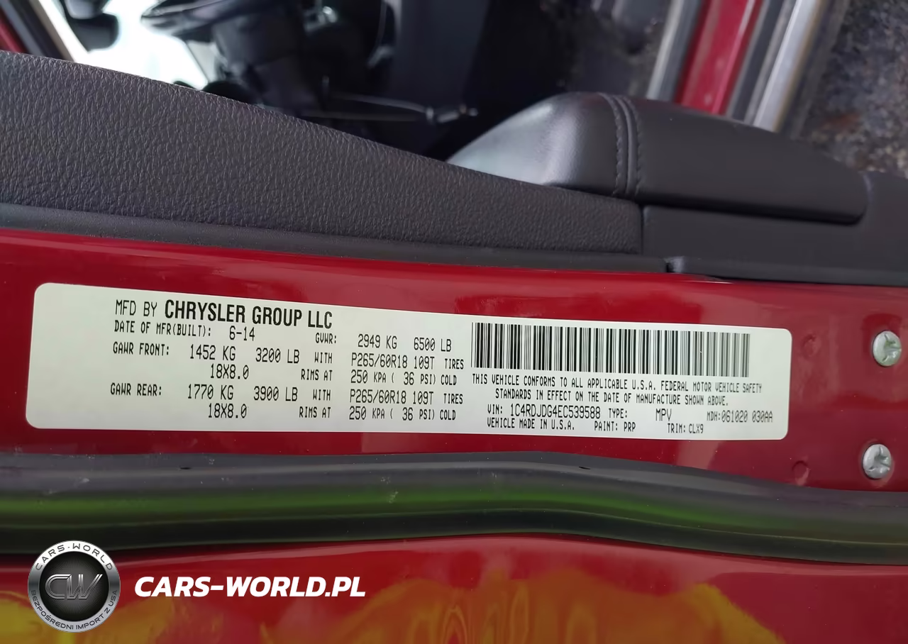 2014 Dodge Durango Limited VIN:1C4RDJDG4EC539588 - 9
