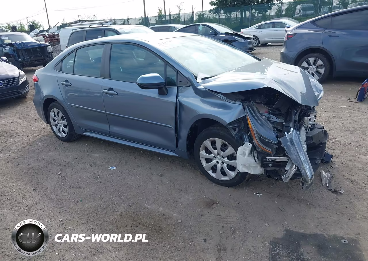 2022 Toyota Corolla Le VIN:5YFEPMAE2NP281797 - 1