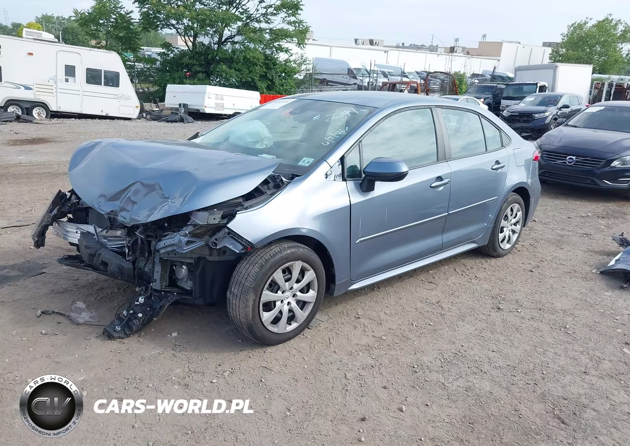2022 Toyota Corolla Le VIN:5YFEPMAE2NP281797 - 2