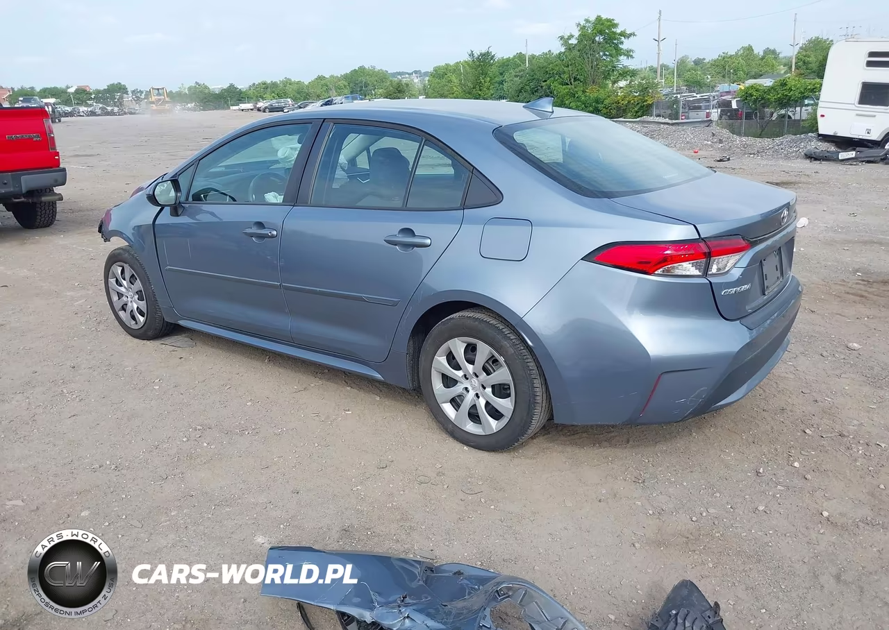 2022 Toyota Corolla Le VIN:5YFEPMAE2NP281797 - 3