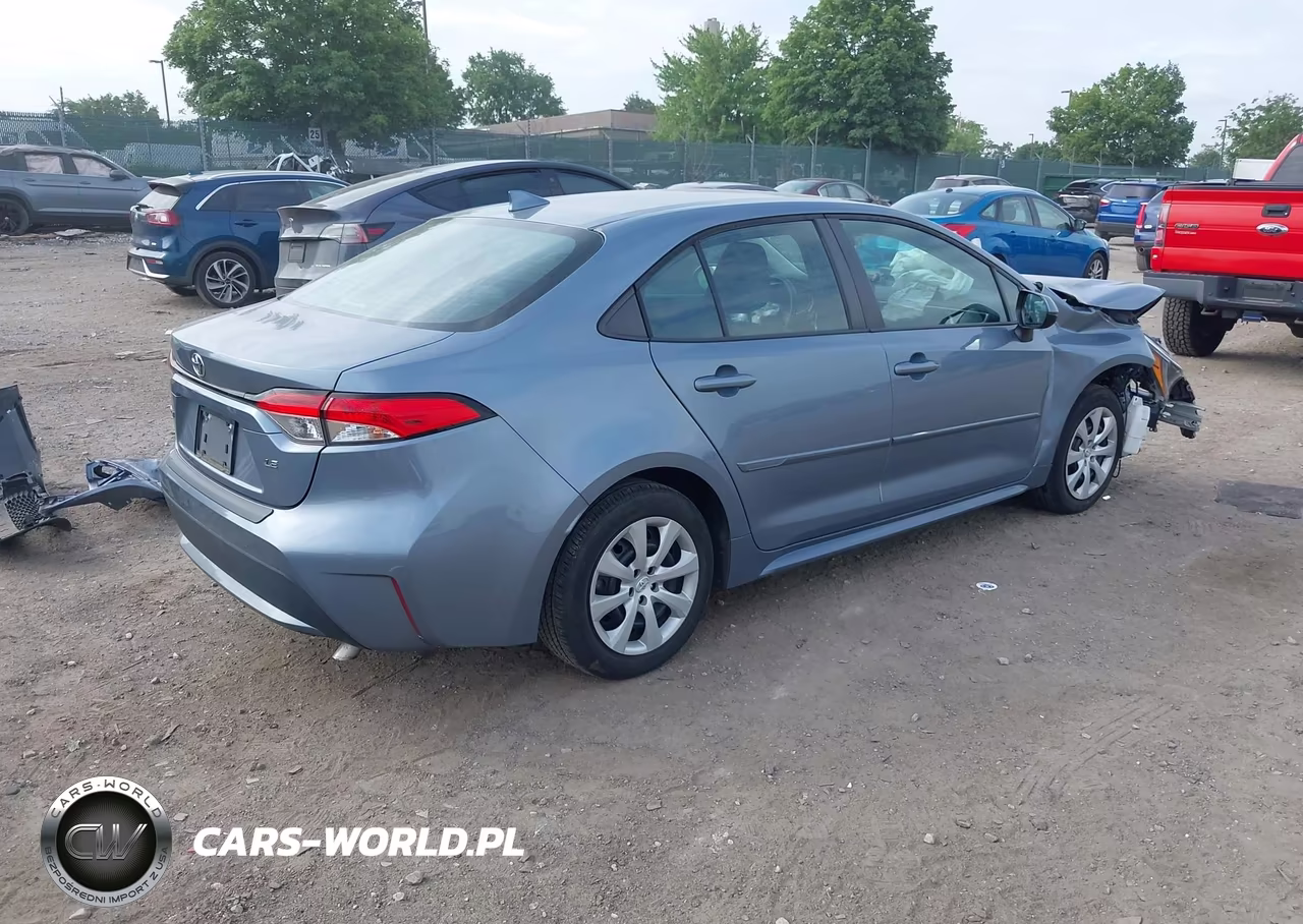 2022 Toyota Corolla Le VIN:5YFEPMAE2NP281797 - 4